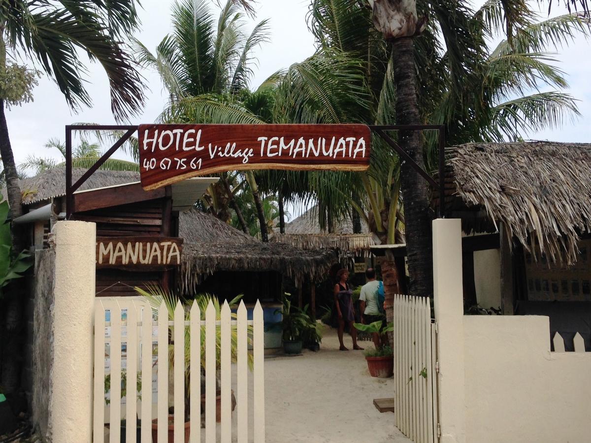 Village Temanuata Bora Bora Exterior photo